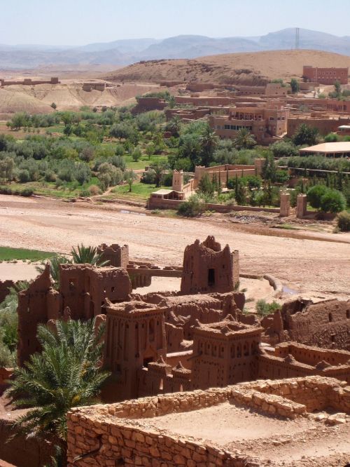 Marokas, Kraštovaizdis, Pastatai