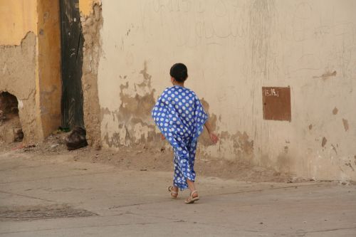 Marokas,  Gatvė,  Vaizdas,  Maža Mergaitė