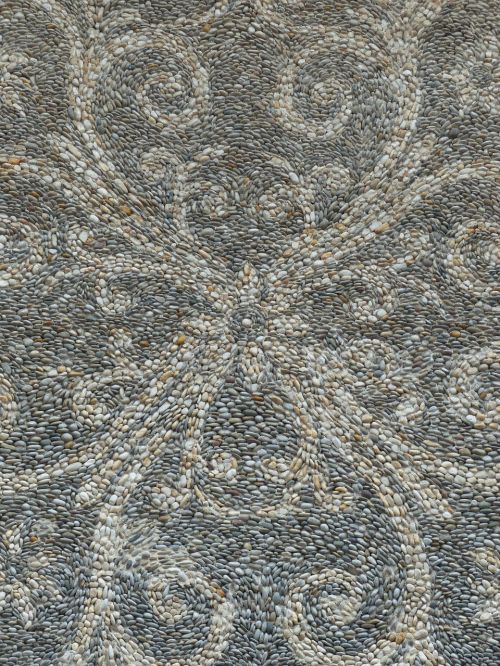 Mozaika, Akmens Mozaika, Akmuo, Akmens Grindys, Hellbrunn, Akmeninė Mozaika