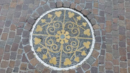 Mozaika, Kelias, Simboliai, Akmenys, Pleistras, Papuošalai, Freiburgas
