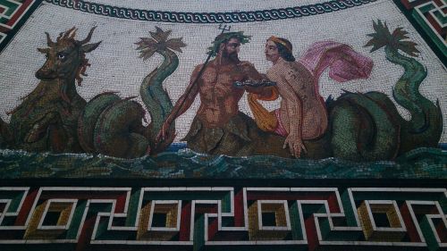 Mozaika, Mitologija, Senovinis, Dievai