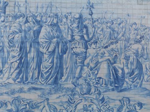 Mozaika, Portugalų, Blue Oporto