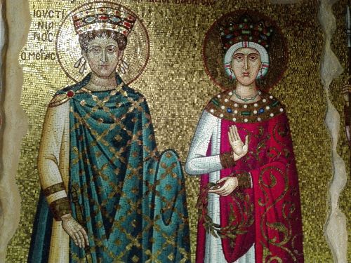 Mozaika, Byzantine, Karalius, Karalienė, Muziejus, Paveldas, Žmonija, Mozaika