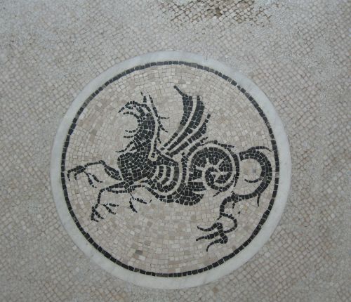Mozaika, Meno Kūriniai, Akmuo