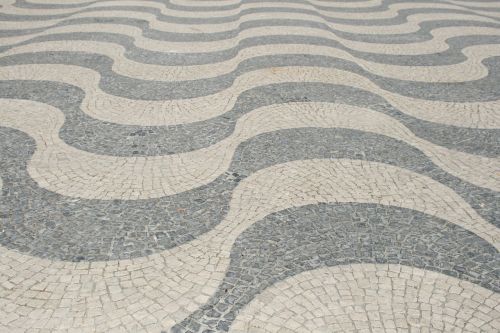 Mozaika, Žemas, Lisbonas, Portugal