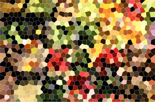 Mozaika, Struktūra, Modelis, Fonas, Spalvinga, Tekstūra, Mozaikos Plytelės, Apvali Forma, Keramikinė Plytelė, Spalva, Žalias, Raudona, Geltona, Juoda, Ruda, Rožinis