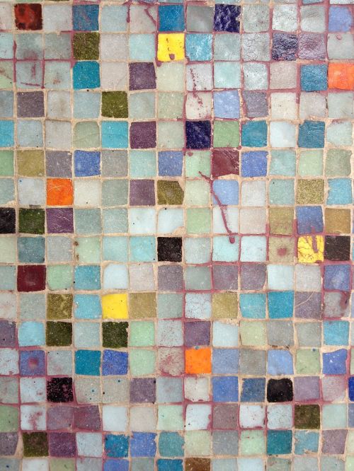 Mozaika, Siena, Tekstūra