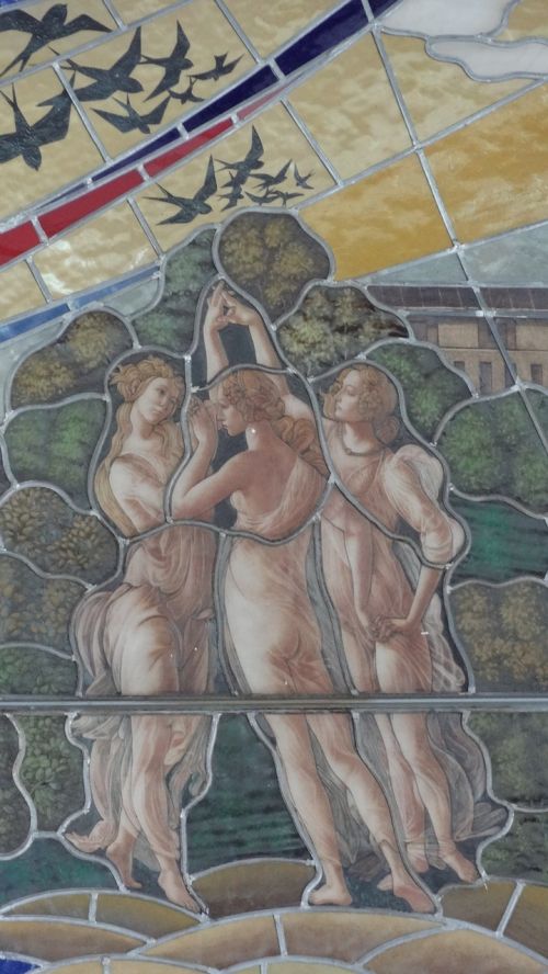 Mozaikinė Siena, Dekoruoti, Bažnyčia, Architektūra, Krikščionybė, Stiklas