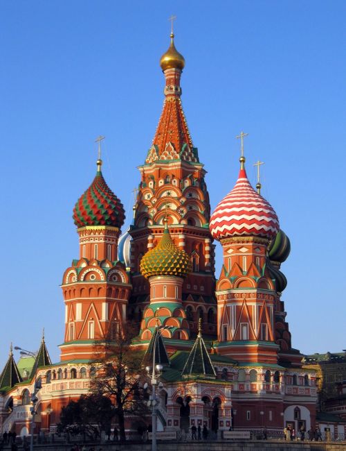 Moscow, Raudonas Kvadratas, Istoriškai, Architektūra, Svogūnų Kupolai, Bažnyčia, Istorinis Pastatas