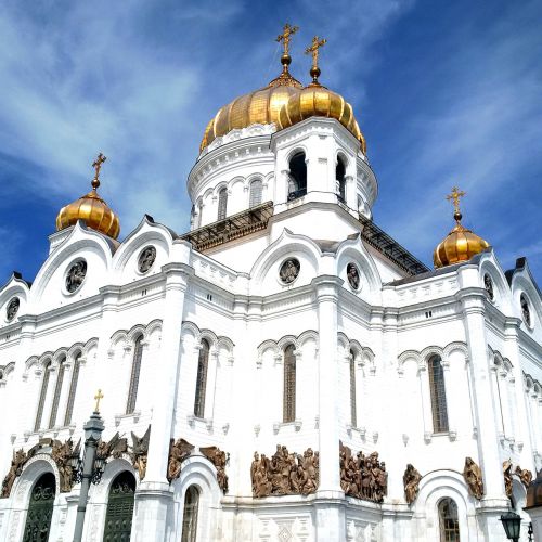 Moscow, Kristaus Katedra Gelbėtojas, Katedra, Rusija, Architektūra, Ortodoksas, Bažnyčia
