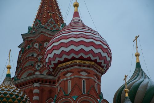 Moscow, Raudonas Kvadratas, Šventasis Baziliko Katedra, Ortodoksas, Svogūnėliai