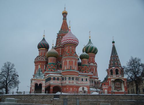 Moscow, Šventasis Baziliko Katedra, Othodoxe, Raudonas Kvadratas