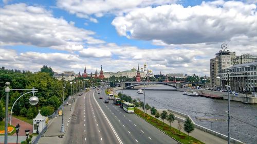 Moscow, Panoraminis, Kremlius, Turizmas, Miestas, Kraštovaizdis, Kapitalas