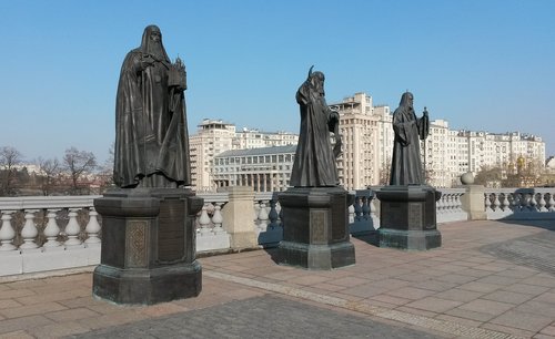 Maskva,  Rusija,  Patriarchas,  Paminklas,  Statula,  Kelionė,  Skulptūra,  Istorija
