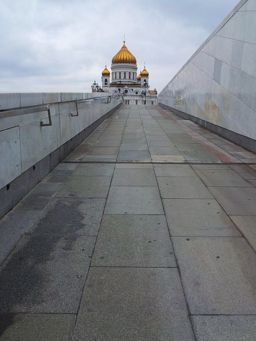 Moscow,  Kristaus Išganytojo Katedra,  Katedra,  Kelias