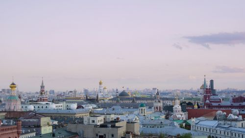 Moscow,  Rusija,  Centras,  Stogas