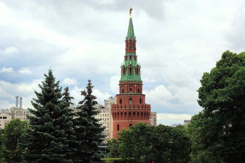 Moscow,  Kremlius,  Bokštas,  Paminklas