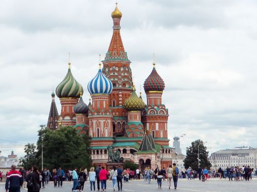Moscow,  St Basile,  Raudonas Kvadratas,  Bažnyčia
