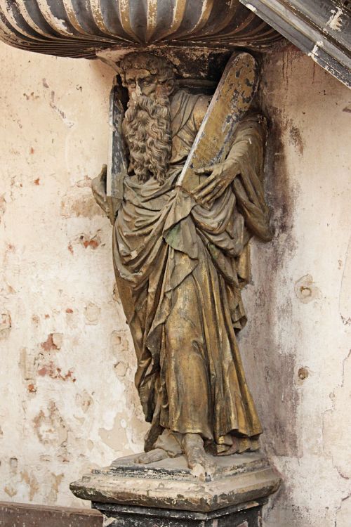Mozaikos Statula, Krikščionis, Uždara Bažnyčia Prettin, Saksonija-Anhaltas, Prettin
