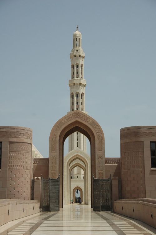 Mečetė, Oman, Šventykla, Islamas, Musulmonas, Minaretas