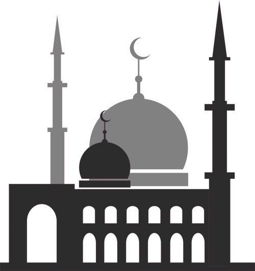 Mečetė, Ramadanas, Šventas, Eid-Ul-Fitr, Eid-Ul-Adha, Islamic, Islamas, Masjid, Religinis, Musulmonas, Mečetės Vektorius, Nemokama Vektorinė Grafika