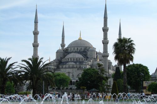 Mečetė, Istanbulas, Turkija, Mėlyna Mečetė