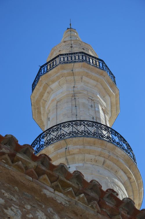 Mečetė, Minaretas, Crete, Retimnon