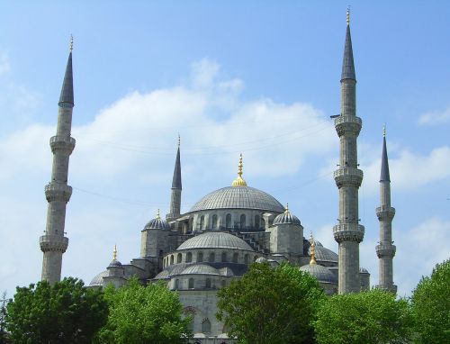 Mečetė, Istanbulas, Turkija, Islamas, Lankytinos Vietos, Religija, Minaretas, Fosforas, Pastatas, Kupolas, Istoriškai