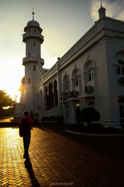 Mečetė, Minaretas, Architektūra, Pastatas, Islamas, Islamic, Musulmonas, Religija, Religinis, Paveldas, Banda Aceh