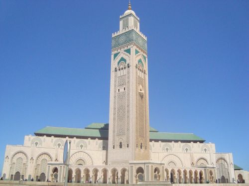 Mečetė, Casablanca, Marokas, Afrika, Hassan Ii