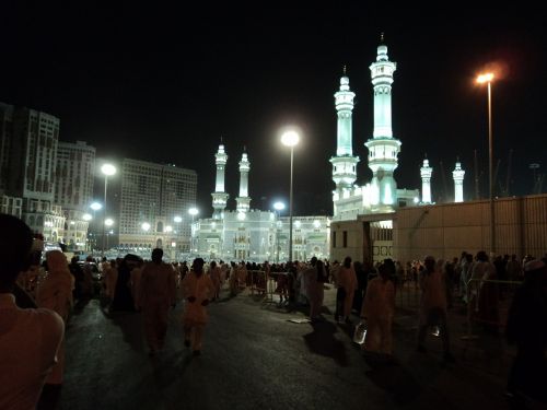 Mečetė, Meca, Žmonės, Musulmonas, Islamas, Kaaba, Hajj, Šventas, Minios, Islamic, Makkah, Ramadanas, Arabiškas, Architektūra, Minaretas