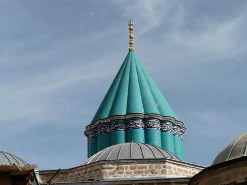 Mečetė, Stogas, Mėlynas, Konya, Mauzoliejus, Mevlana, Jalal Ad Din Rumi, Muziejus, Papuošalai