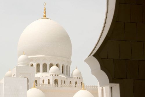 Mečetė, Abu Dabis, Balta, Arabas, Emiratai, U E E, Sheikh Zayed Mečetė, Islamic, Islamas, Orientuotis, Kelionė, Architektūra