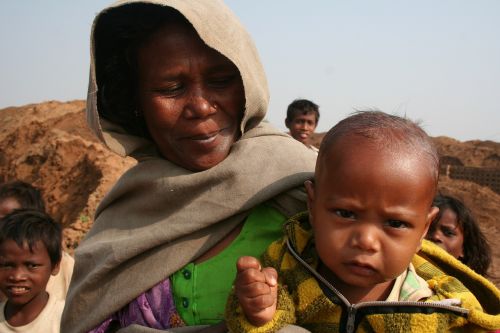 Motina, Vaikas, Rajasthan, Kelionė