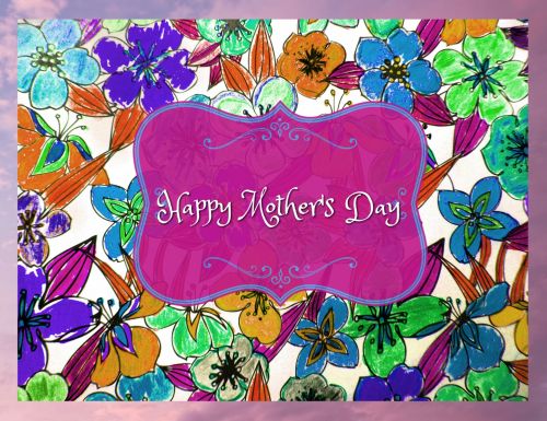 Motinos Dienos & Nbsp,  Laiminga & Nbsp,  Motinos & Nbsp,  Diena,  Gėlės,  Gėlių,  Motinos Dienos Sveikinimas