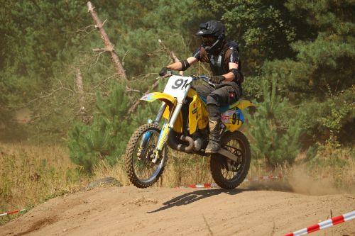 Motokroso, Enduro, Kirsti, Motociklas, Motorsportas, Motokroso Važiavimas, Smėlis, Lenktynės, Lenktynės