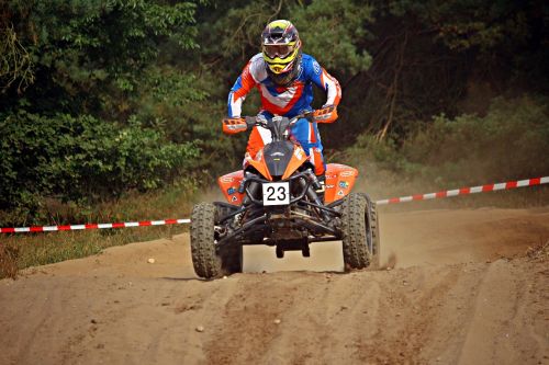 Motokroso, Quad, Enduro, Motorsportas, Motociklas, Kirsti, Atv, Visureigė Transporto Priemonė, Smėlis, Lenktynės