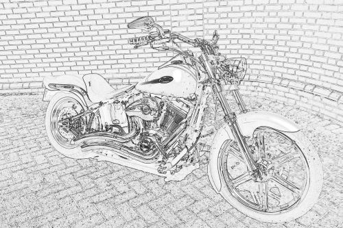 Motociklas, Superbike, Harley Davidson