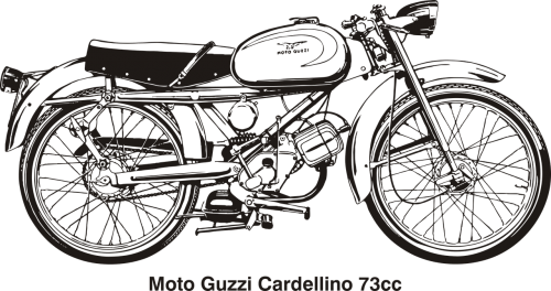 Motociklas, Transporto Priemonė, Variklis, Gabenimas, Greitis, Variklis, Motociklas, Nemokama Vektorinė Grafika