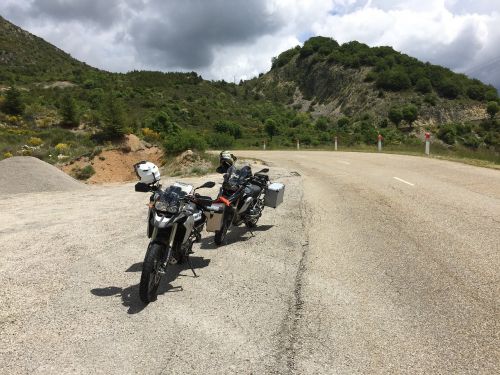 Motociklas, Alpių, Kelias, Kelionė, Dviračiai