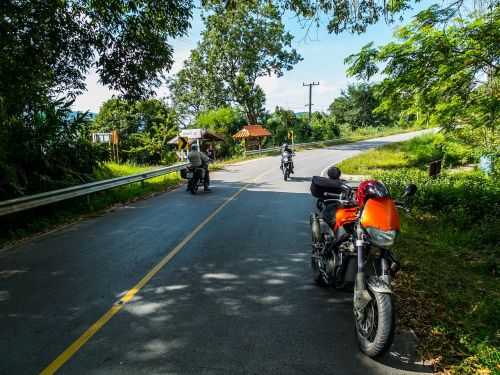Motociklas, Motociklų Kelionė, Šiaurės Tailandas