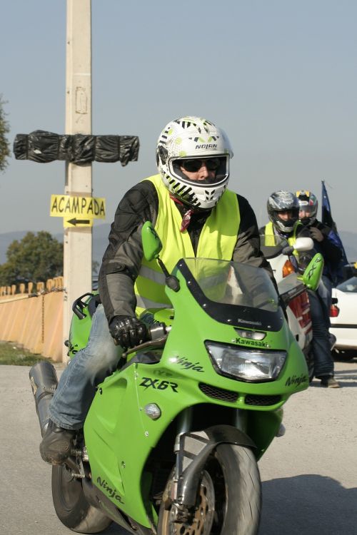 Motociklas, Moto, Baikeris, Transporto Priemonė
