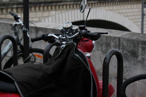 Motociklas, Tiltas, Paris