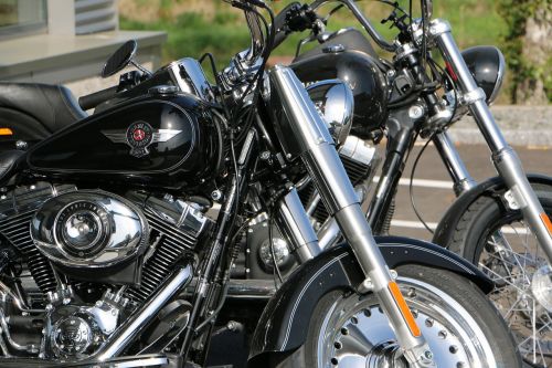 Motociklas,  Harley Davidson,  Chromas,  Chromo Blizgesys,  Dviračių Transporto Priemonė