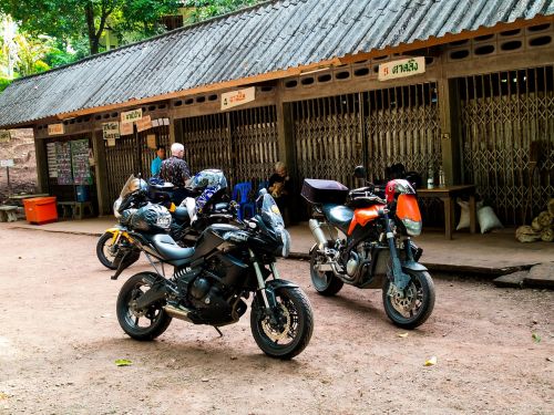 Motociklai, Motorrradtour, Šiaurės Tailandas