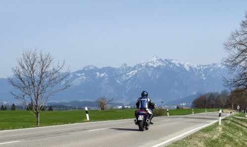 Motociklų Lenktynės, Motociklas, Dviratis, Alpių, Kelias
