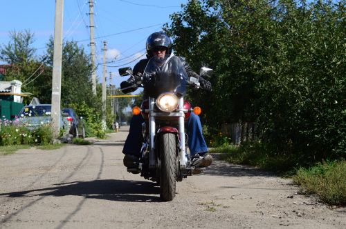 Motociklininkas, Baikeris, Honda