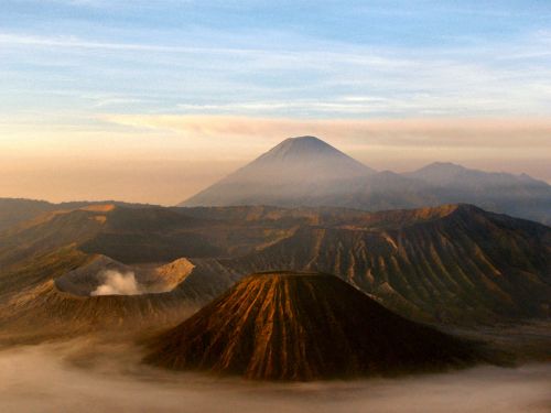 Bromas,  Vulkanas,  Java,  Indonezija,  Kalno Bromas,  Java