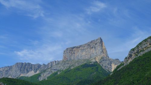 Kalno Adata, Kraštovaizdis, Gamta, Kalnas, Alpės, Vercors France, Pavasaris, Alpinizmas, Via Ferrata