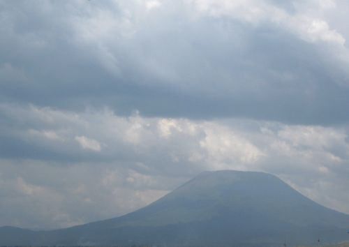 Kalnas,  Kūgis,  Vulkanas,  Goma,  Afrika,  Kalno Nyiragongo,  Goma